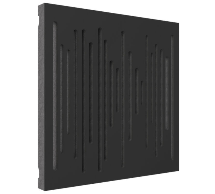 Vicoustic Wavewood Diffuser Ultra MKII (black matte). Panel akustyczny (kpl. 3 sztuk).