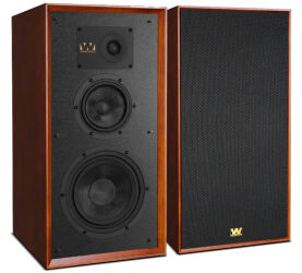 Wharfedale Super Linton (mahoń). Kolumny podstawkowe.