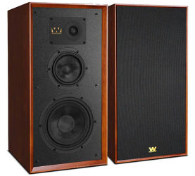 Wharfedale Super Linton (mahoń). Kolumny podstawkowe.