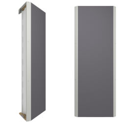 Vicoustic Mega Bass Trap VMT (rama biała - grey). Pułapka basowa (kpl. 2 sztuki).