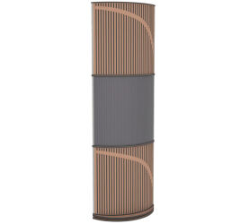 Vicoustic VicTotem Ultra VMT (grey - metallic copper). Panel akustyczny (trzy moduły).