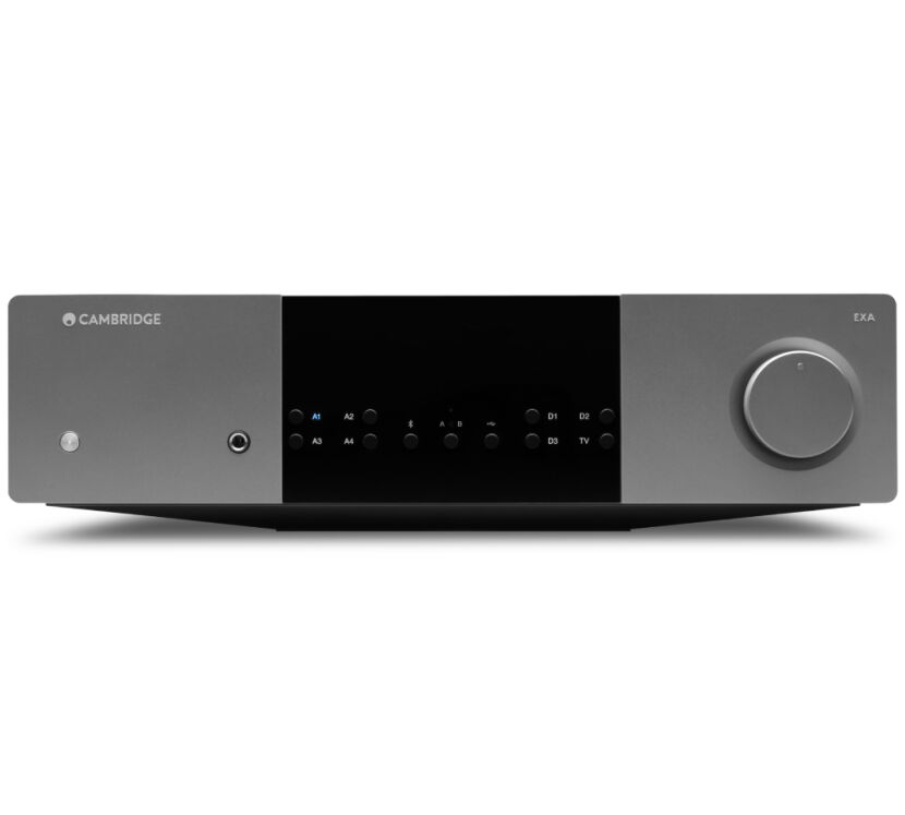 Cambridge Audio EXA100 (grey). Zintegrowany wzmacniacz stereo.