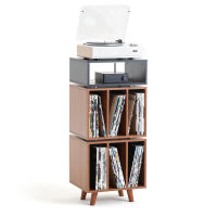 NorStone Stockholm 1100 (czarny/orzech). Stolik audio. - 3