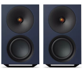 Cambridge Audio L/R X (niebieski). Aktywne kolumny podstawkowe.