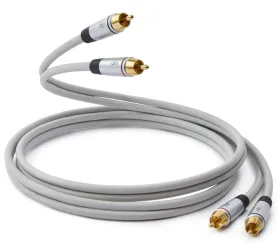 QED Performance QE7707. Przewód analogowy 2xRCA (3m).