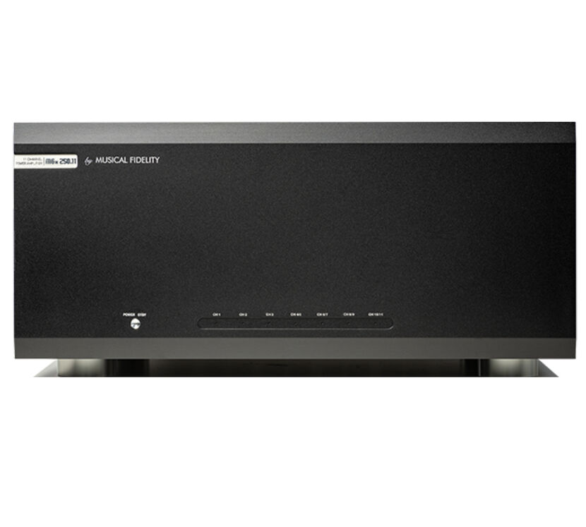 Musical Fidelity M6x 250.11 (czarny). Wielokanałowa końcówka mocy.