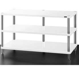 Solidsteel HFW-3XL (biały połysk). Stolik audio.