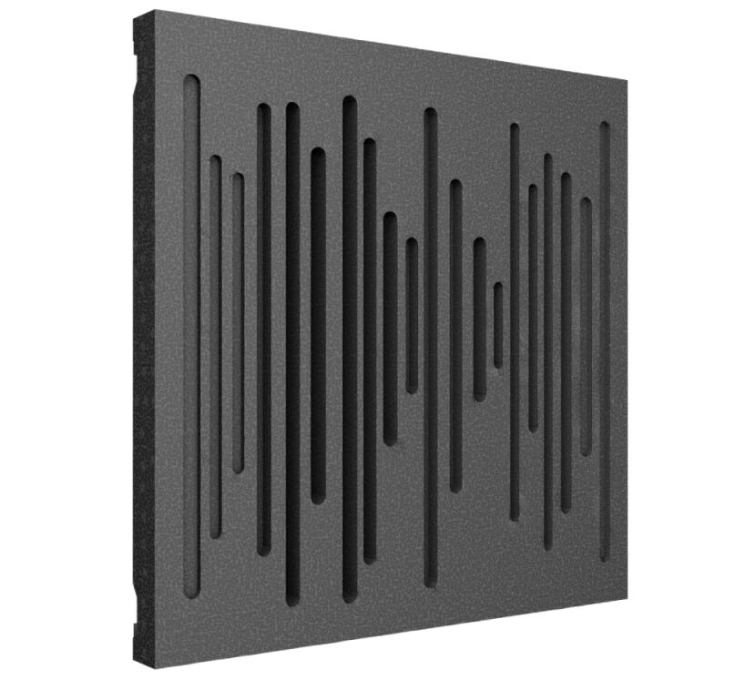 Vicoustic Wavewood Diffuser EPS MKII (czarny). Panel akustyczny (kpl. 10 sztuk).
