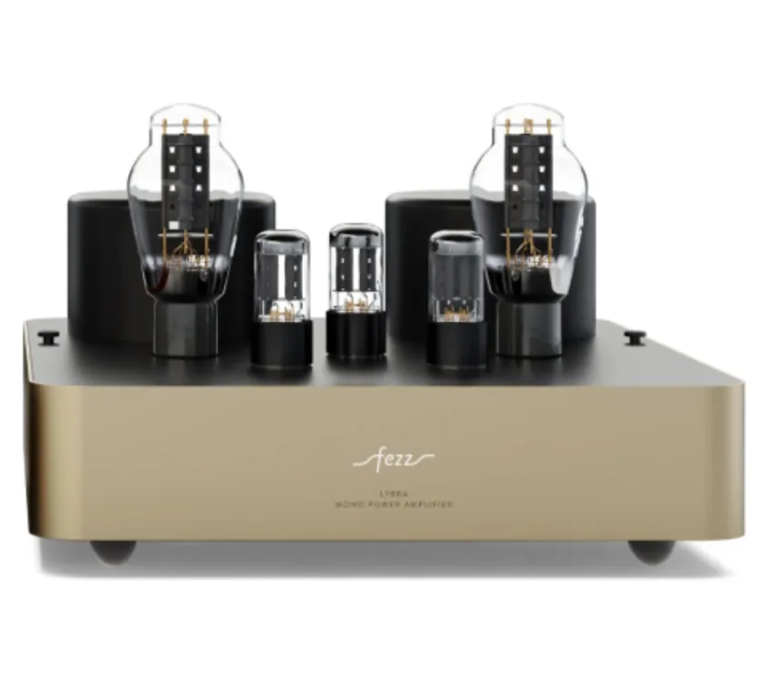 Fezz Audio Lybra Mono Power Amplifier EVO (sunlight). Monofoniczna lampowa końcówka mocy.
