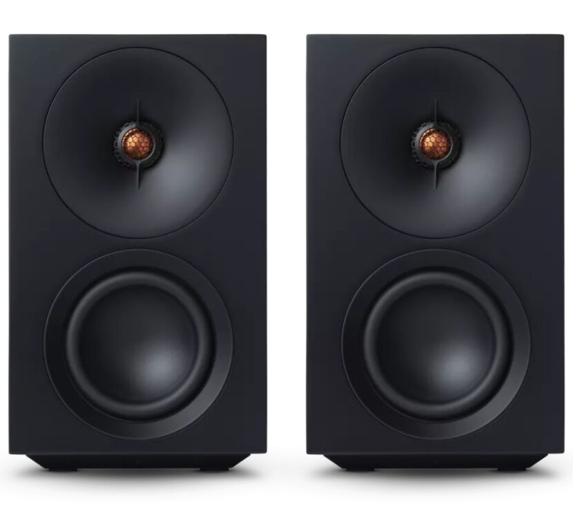 Cambridge Audio L/R S (czarny). Aktywne kolumny podstawkowe.