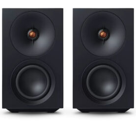 Cambridge Audio L/R S (czarny). Aktywne kolumny podstawkowe.