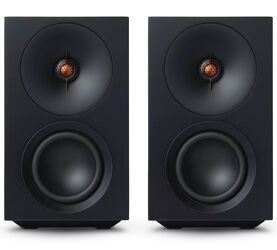 Cambridge Audio L/R S (czarny). Aktywne kolumny podstawkowe.