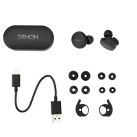 Denon PerL (czarny). Bezprzewodowe słuchawki douszne. - 4