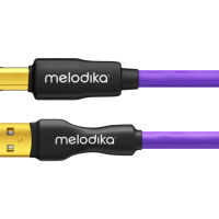 Melodika MDUAB07. Przewód USB 2.0 A-B (0,7m). - 2