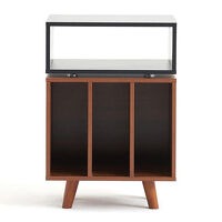 NorStone Stockholm 700 (czarny/orzech). Stolik audio. - 2