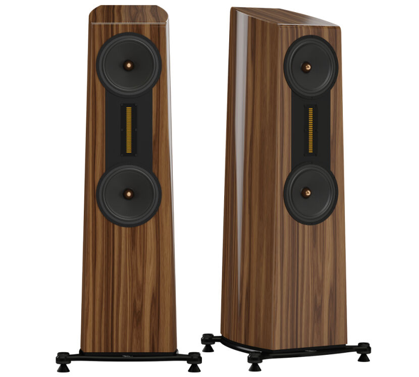 Esprit Lisa (orzech). Kolumny podłogowe.