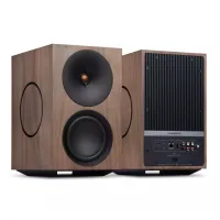 Cambridge Audio L/R X (orzech). Aktywne kolumny podstawkowe. - 2