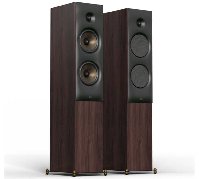 Revival Audio Sprint 4 (walnut). Kolumny podłogowe.