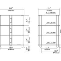 NorStone Epur 4 HiFi. Stolik audio. - 2