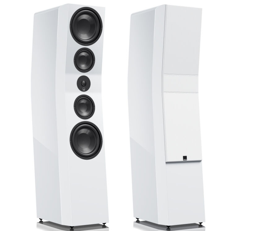 SVS Ultra Evolution Pinnacle (white gloss). Kolumny podłogowe.