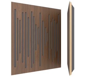Vicoustic Wavewood Ultra Lite (dark walnut). Panel akustyczny (kpl. 8 sztuk).