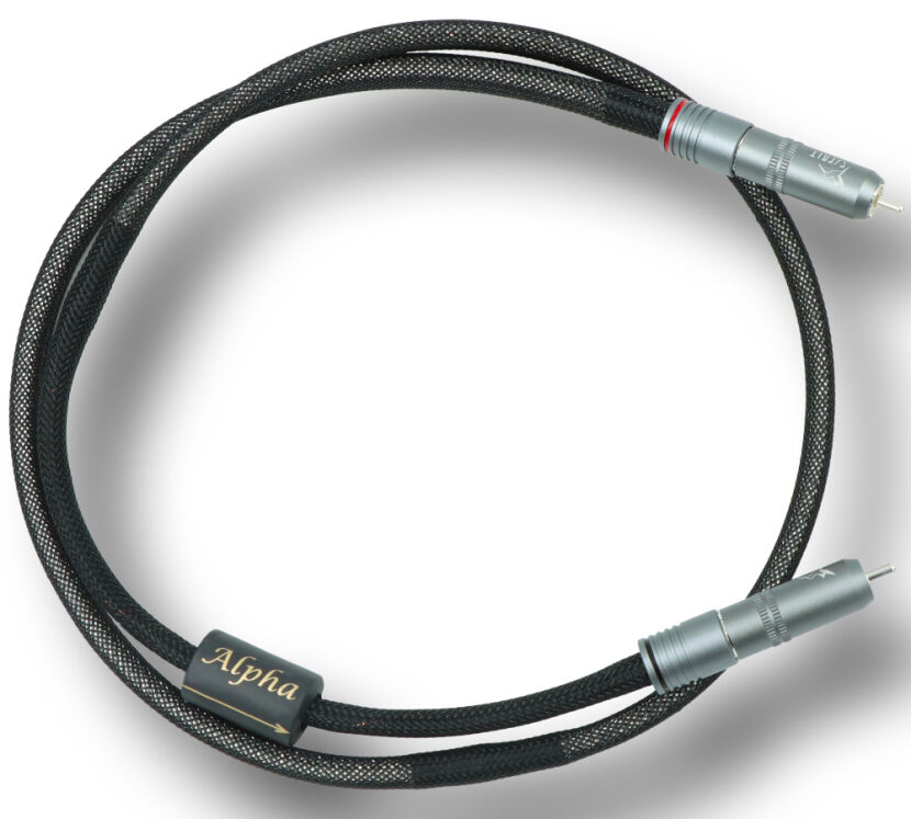 Esprit Alpha X. Interkonekt audio 2xRCA (1.2m).