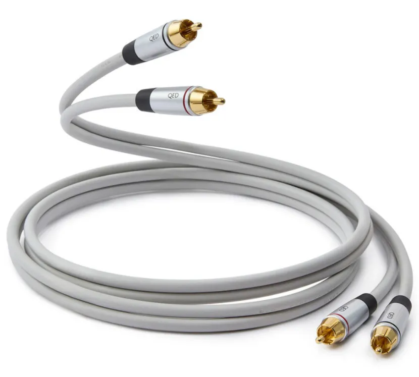 QED Performance QE7704. Przewód analogowy 2xRCA (1.5m).