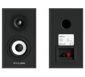 Pylon Audio Pearl Sat (czarny). Kolumna podstawkowa.
