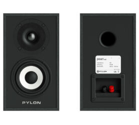 Pylon Audio Pearl Sat (czarny). Kolumny podstawkowe.