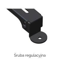 Suprema Spider Wall 4060 (srebrny). Uchwyt ścienny do projektora. - 4