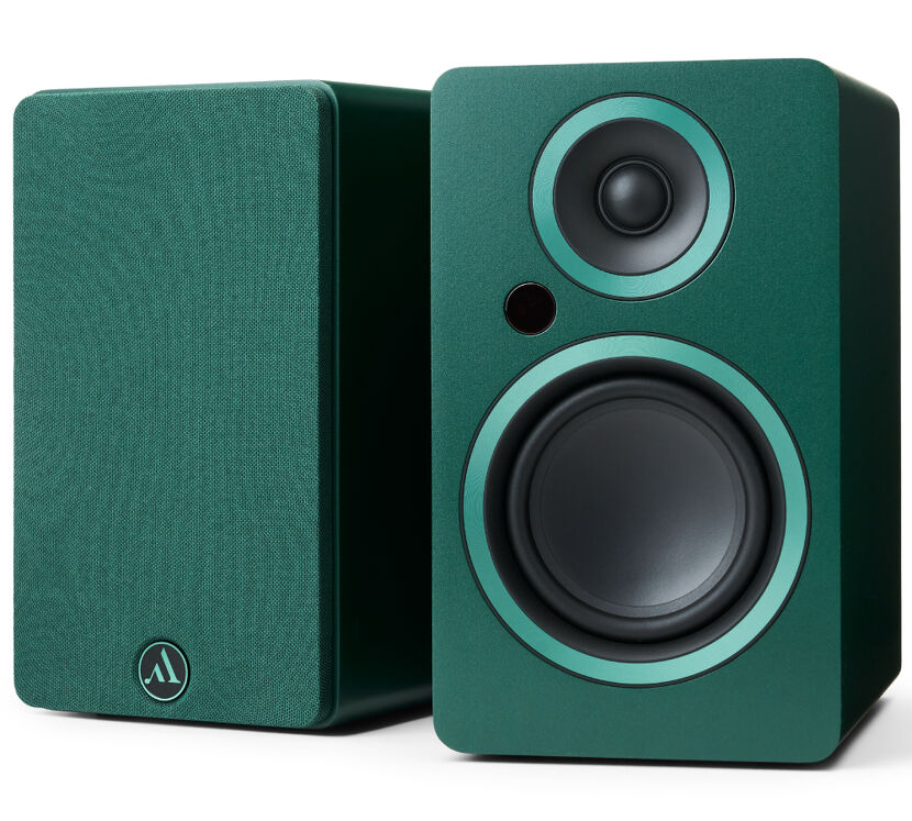 Argon Audio Fenris A4 (zielony). Aktywne kolumny podstawkowe.