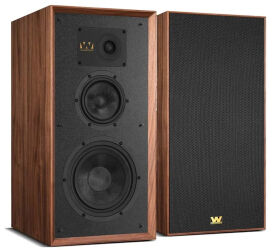 Wharfedale Super Linton (orzech). Kolumny podstawkowe.