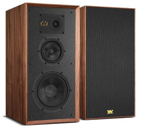 Wharfedale Super Linton (orzech). Kolumny podstawkowe.