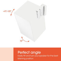 Vogels SWM 3021 (biały). Uniwersalny uchwyt ścienny do głośnika. - 3