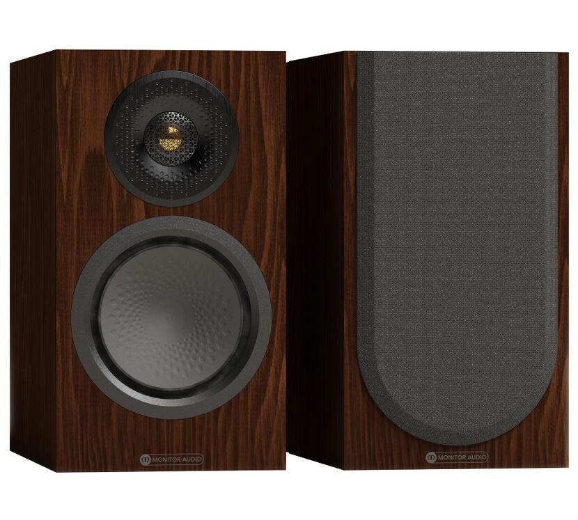 Monitor Audio Silver 50 8G (orzech). Kolumny podstawkowe.