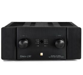 Unison Research Unico 150 (czarny). Zintegrowany wzmacniacz stereo.