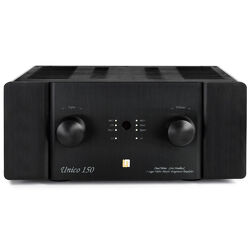 Unison Research Unico 150 (czarny). Zintegrowany wzmacniacz stereo.