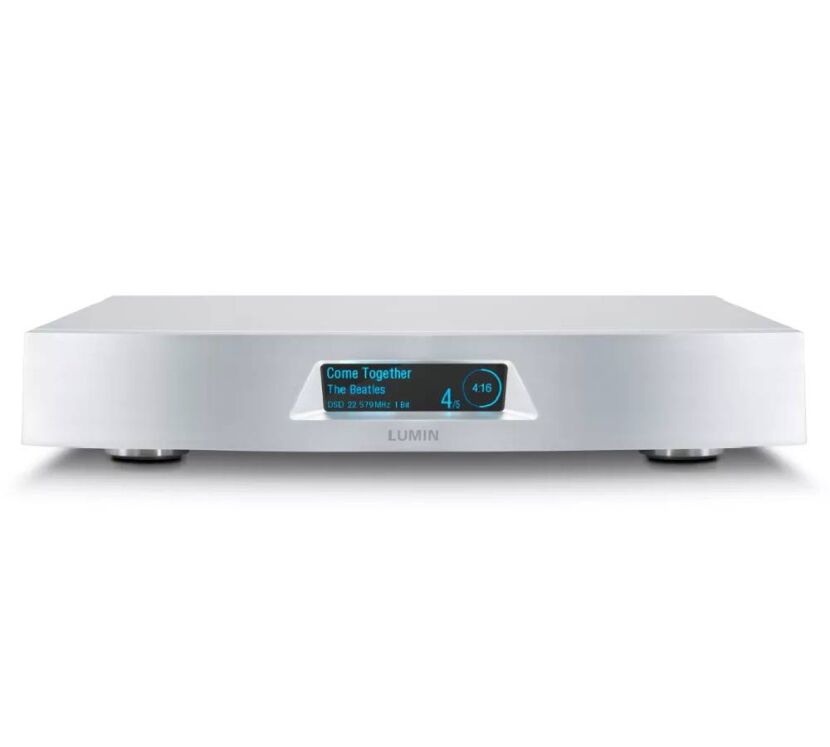 Lumin L2 4TB SSD (srebrny). Serwer muzyczny / switch audio.