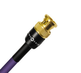 Wireworld Ultraviolet 10 Coaxial UVV (0.5m). Przewód koaksjalny BNC.