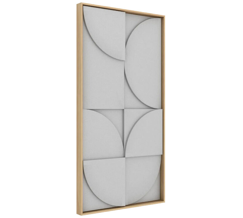 Vicoustic VicShape3D (light grey). Panel akustyczny.