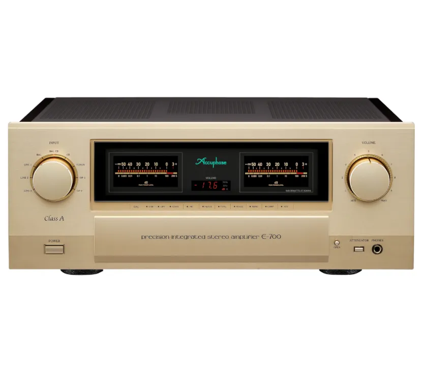 Accuphase E-700. Wzmacniacz zintegrowany stereo klasy high-end.