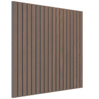 Vicoustic VicStrip Square (dark walnut). Panel akustyczny (kpl. 8 sztuk). - 2
