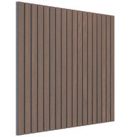 Vicoustic VicStrip Square (dark walnut). Panel akustyczny (kpl. 8 sztuk). - 2