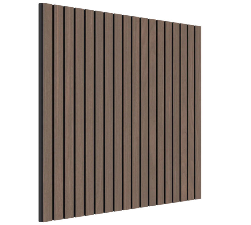 Vicoustic VicStrip Square (dark walnut). Panel akustyczny (kpl. 8 sztuk).