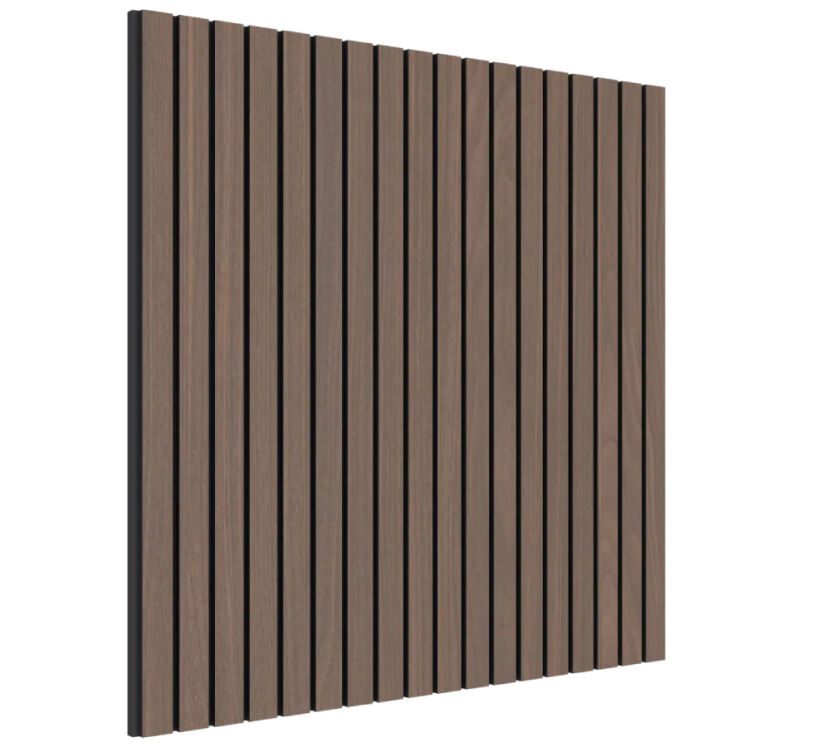 Vicoustic VicStrip Square (dark walnut). Panel akustyczny (kpl. 8 sztuk).