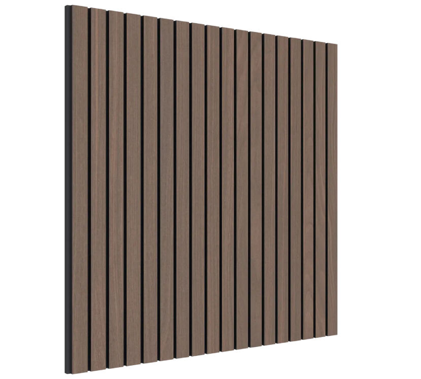 Vicoustic VicStrip Square (dark walnut). Panel akustyczny (kpl. 8 sztuk).