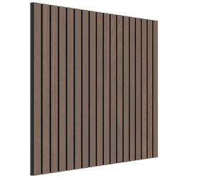 Vicoustic VicStrip Square (dark walnut). Panel akustyczny (kpl. 8 sztuk).