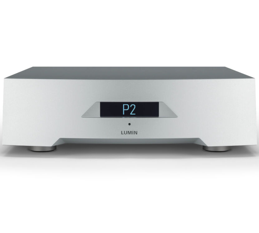 Lumin P2 (srebrny). Odtwarzacz sieciowy.