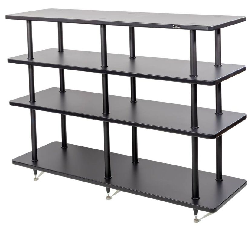 Solidsteel VL-4 (czarny). Stolik audio.