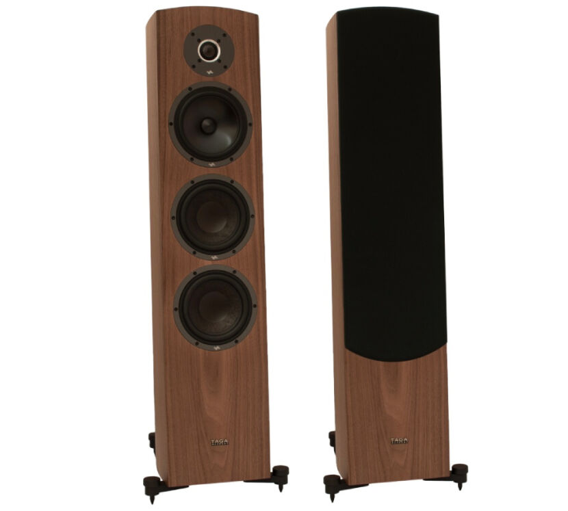 Taga Harmony Diamond F-100 v.3 (orzech naturalny). Kolumny podłogowe.